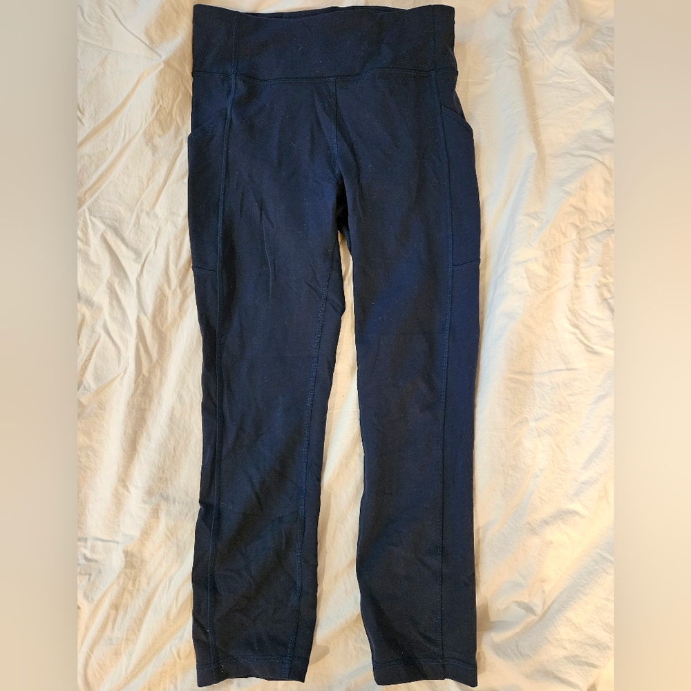 Navy lululemon leggings
